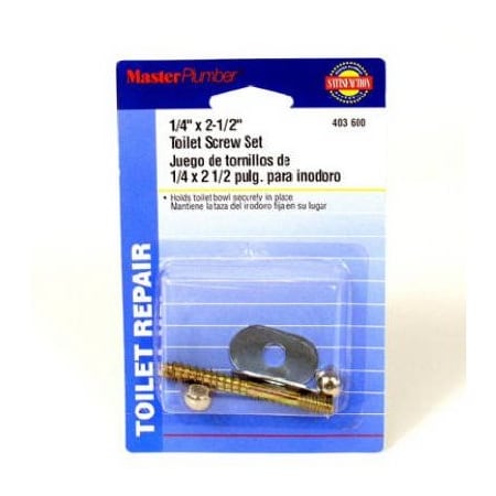 Brasscraft MP14x212Toilet Screw 403600